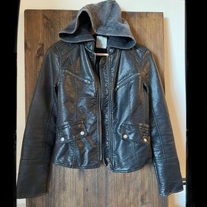 Free People Vegan Moto Jacket